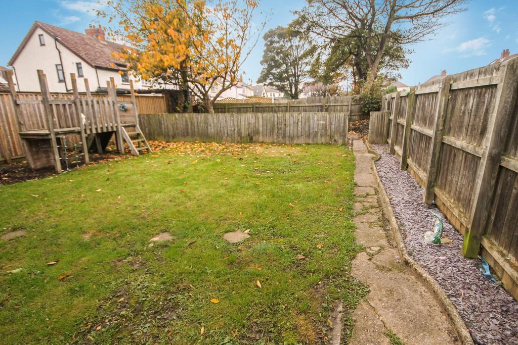 Rear garden