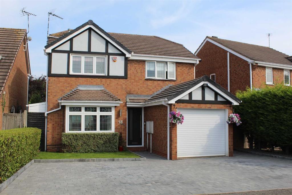 Sword Close, Glenfield, Leicester 4 bed detached house £375,000