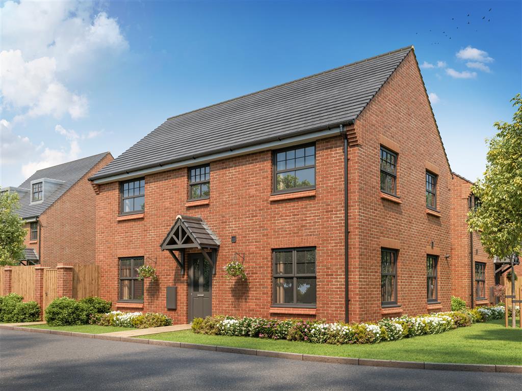 Artist impression of the Trusdale Village Street