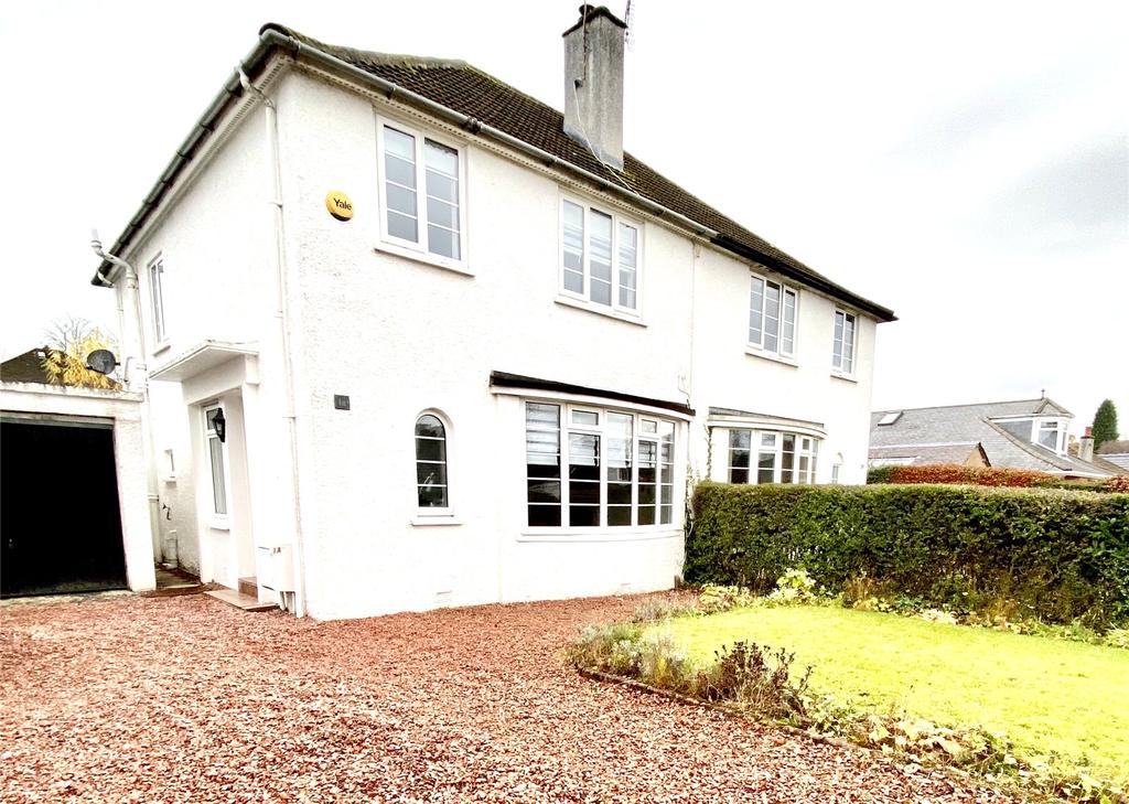 Stirling Drive, Bearsden, G61 3 bed semidetached house £290,000