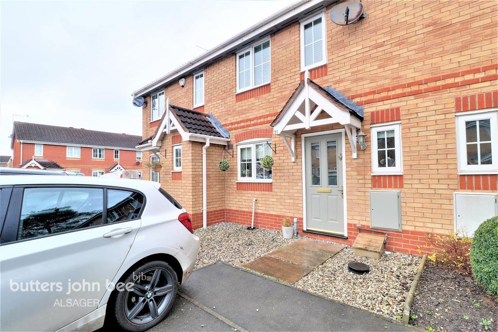 Bluebell Way, Alsager 2 bed terraced house £120,000