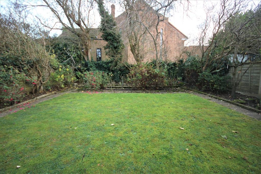 Rear garden: