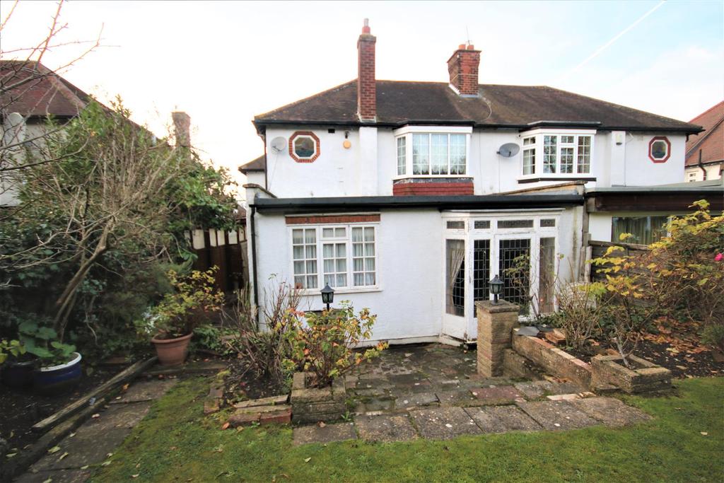 Rear elevation of property: