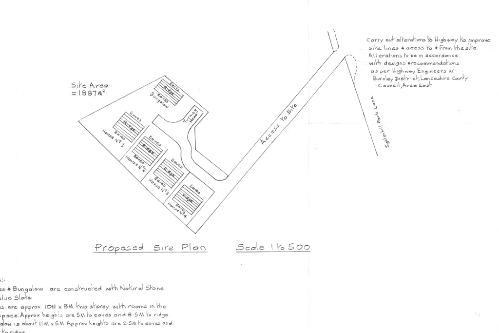 Land at Rear of Southern Avenue, Ightenhill, Burnley BB12 4 bed