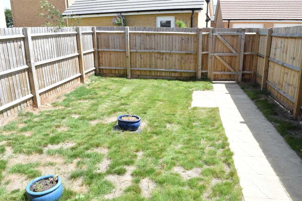 Rear garden
