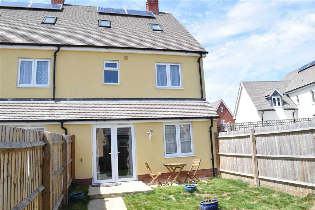 Rear of property