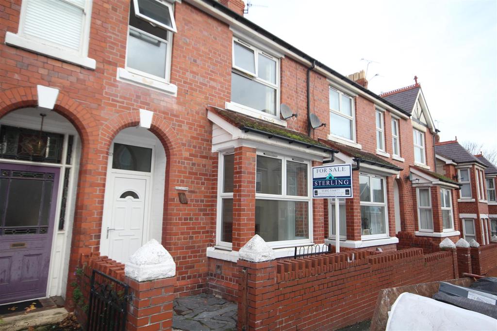 Grove Park, Colwyn Bay 4 bed terraced house £129,500
