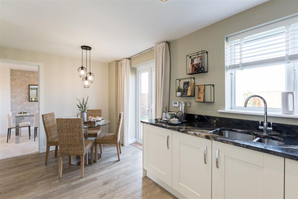 Actual Eynsham show home at Foxley Meadows