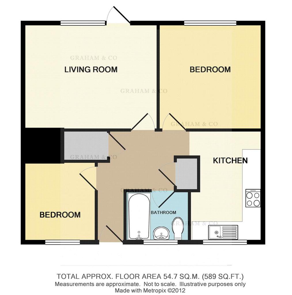 Neville Close, Andover 2 bed house for sale £175,000