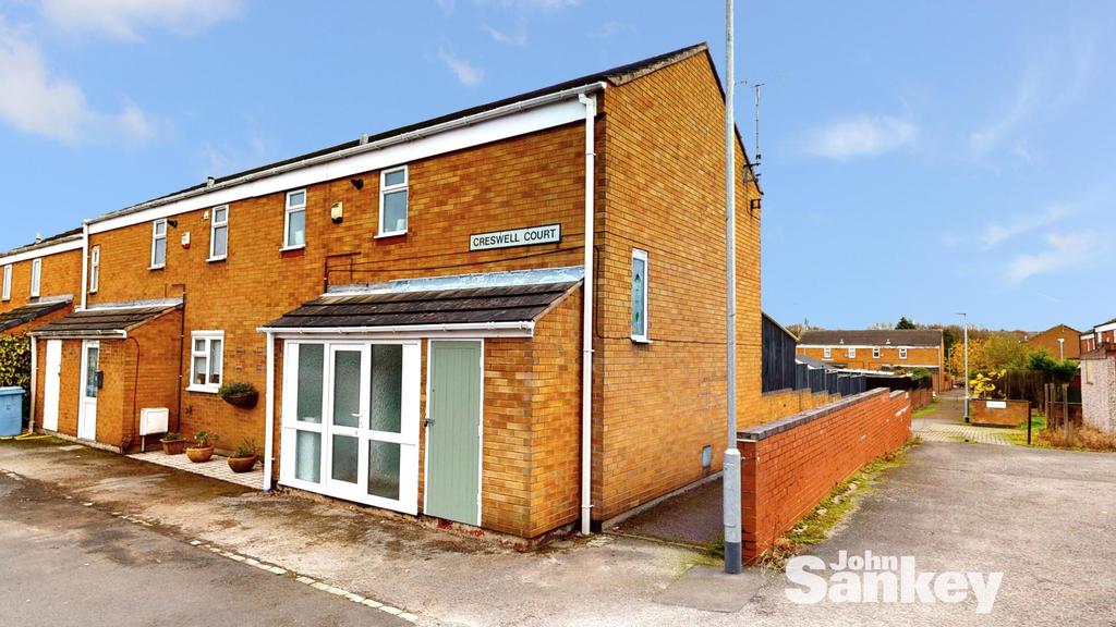 Creswell Court, Mansfield Woodhouse, Mansfield 2 bed end of terrace