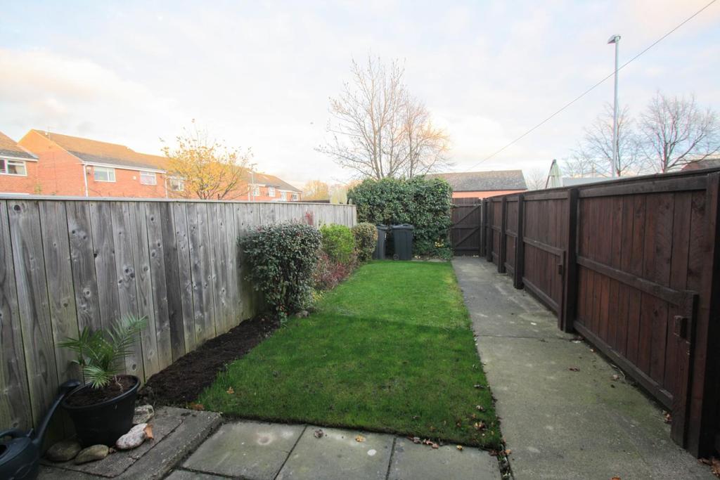 Rear garden