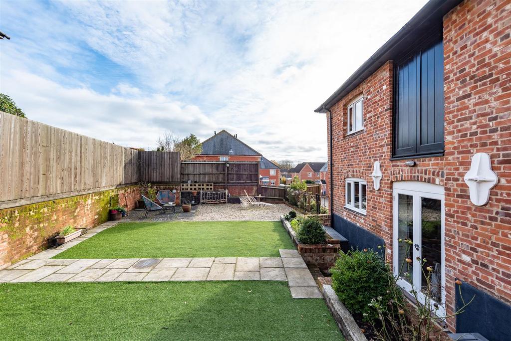 Rear garden