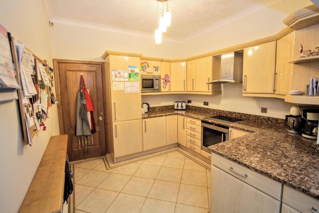 Open plan kitchen conservatory