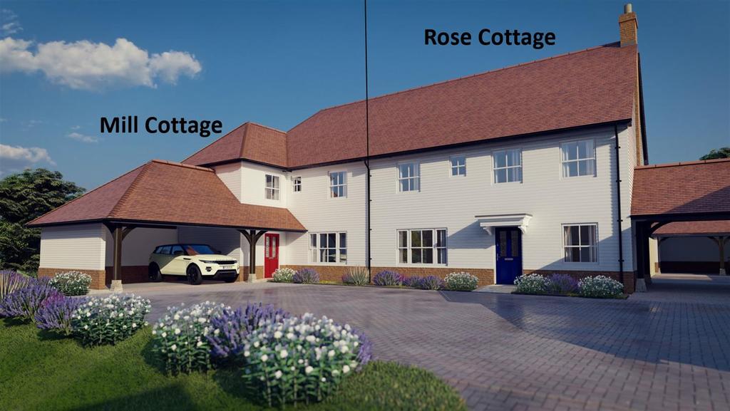 Mill Cottage, Charing Heath 4 bed semidetached house £595,000