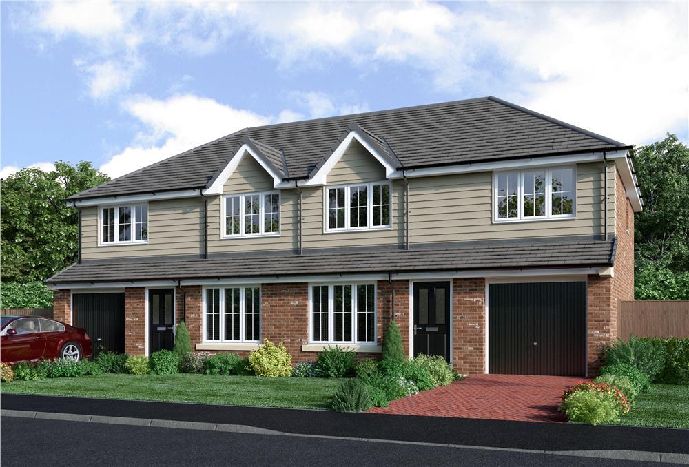 Plot 69, The Larkin Alt at Miller Homes at Meadow Hill, Hexham Road