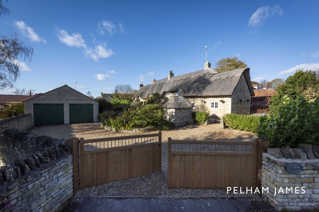 Gated Driveway and Double Garage