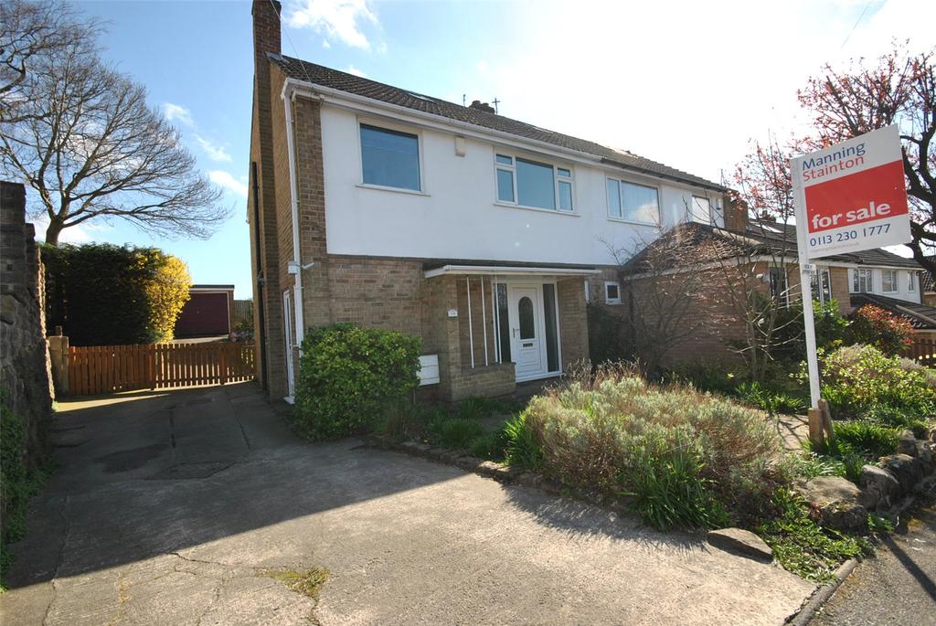 Carr Bridge Drive, Cookridge, Leeds... 4 bed semidetached house £324,000