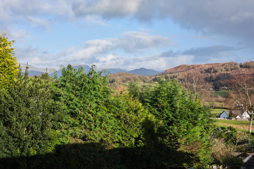 View from Hawkshead Hideaway