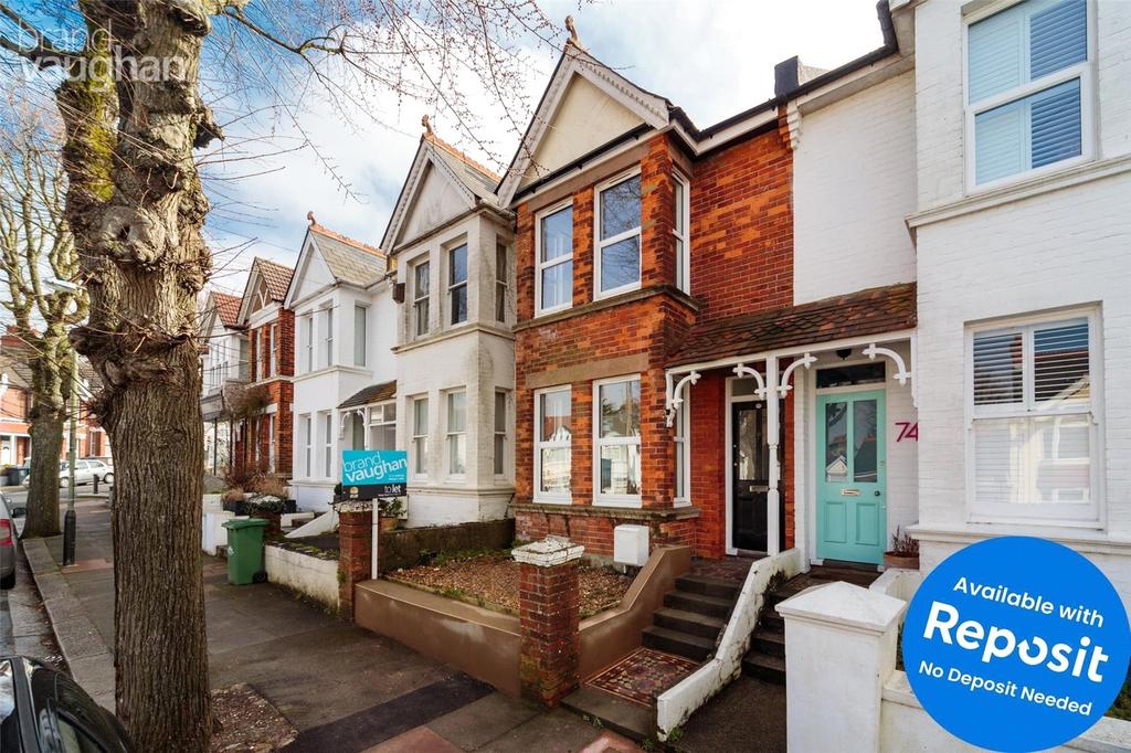 Lowther Road, Brighton, East Sussex, BN1 4 bed terraced house £2,340
