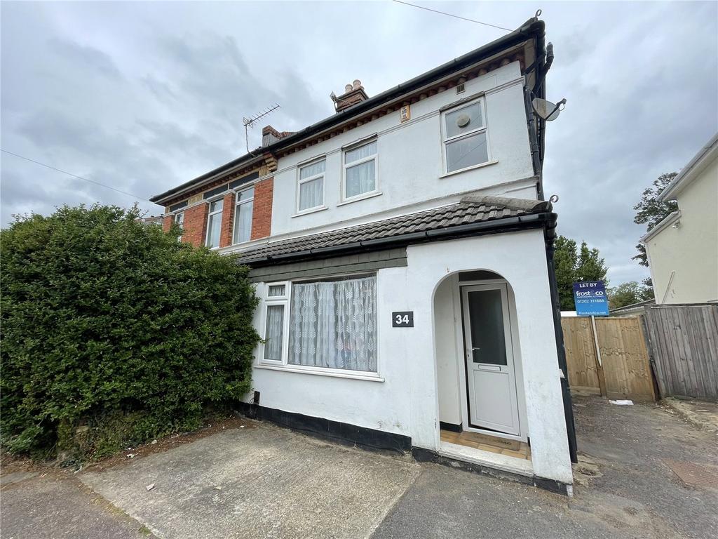 Cardigan Road, Bournemouth, BH9 4 bed semidetached house £1,680 pcm