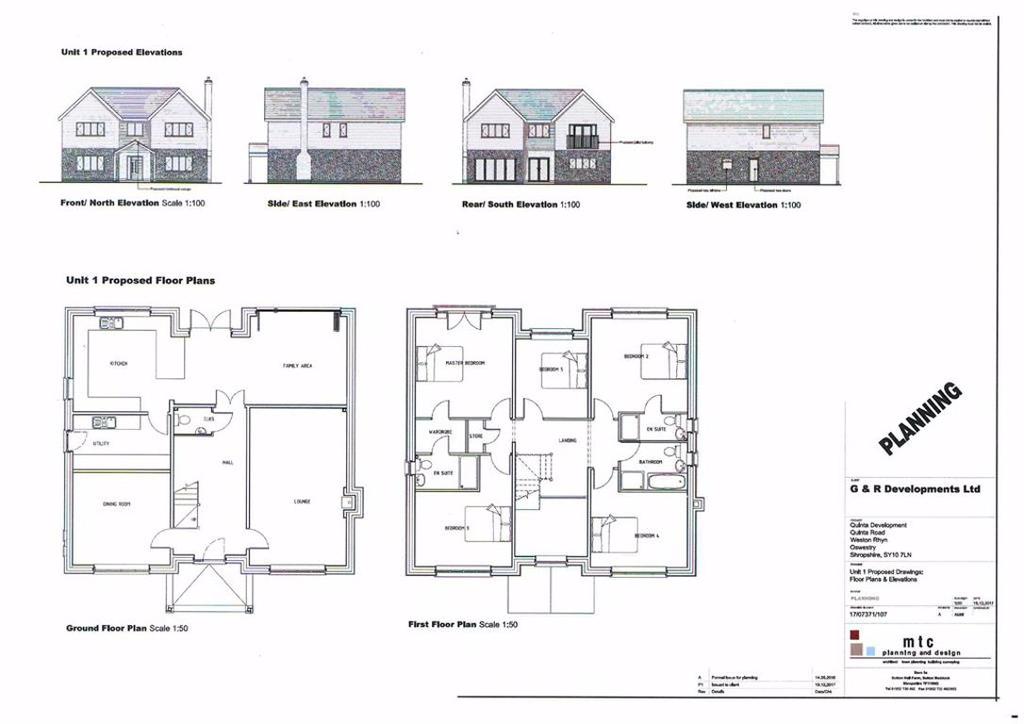 Quinta Road, Weston Rhyn Oswestry, SY10 5 bed detached house £525,000