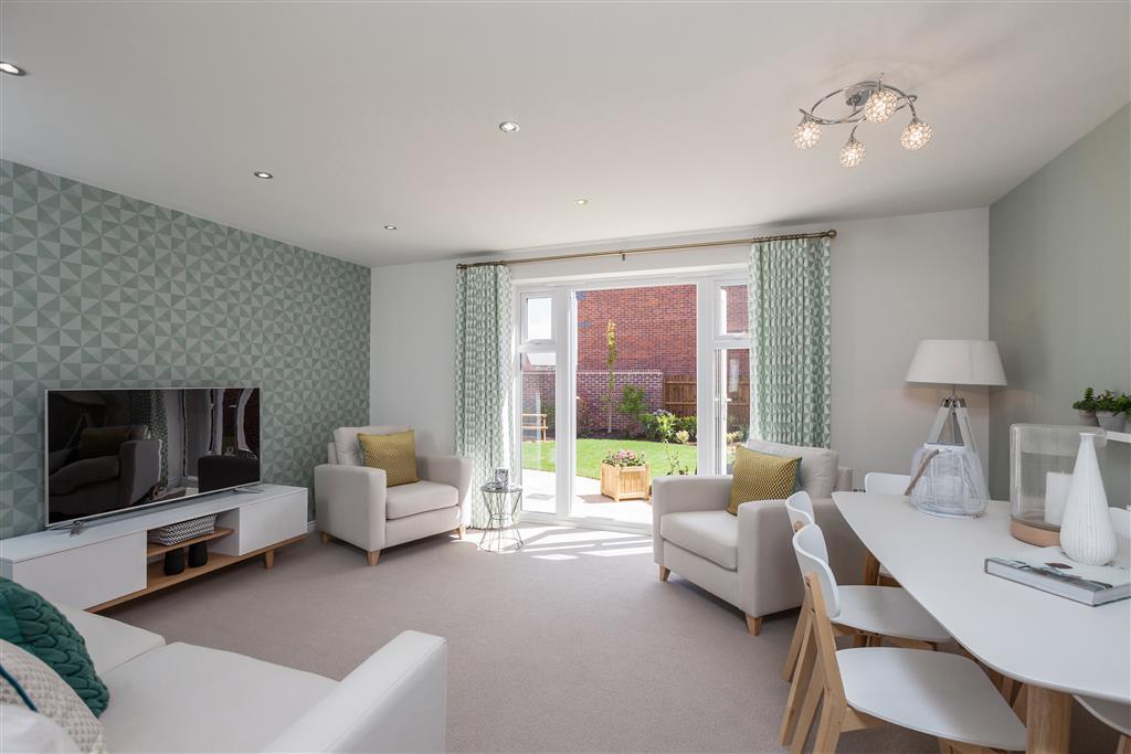 Image show a typical Flatford house type