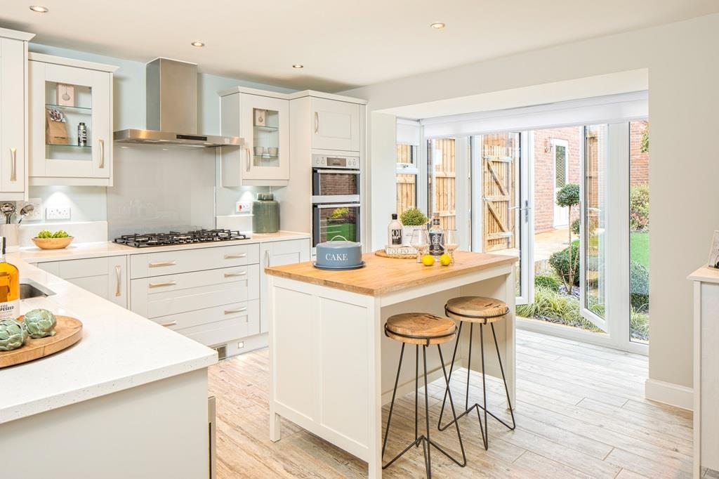 The Layton Kitchen with French Doors