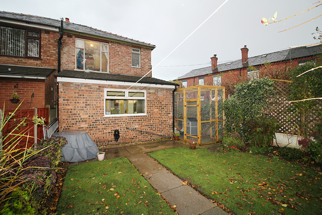 Rear of Property