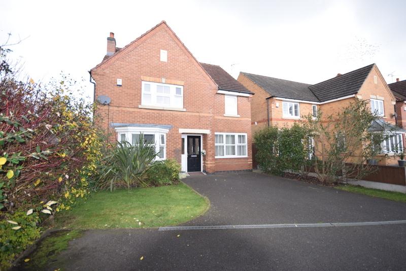 Sherroside Close, Allestree, Derby, DE22 4 bed detached house - £380,000