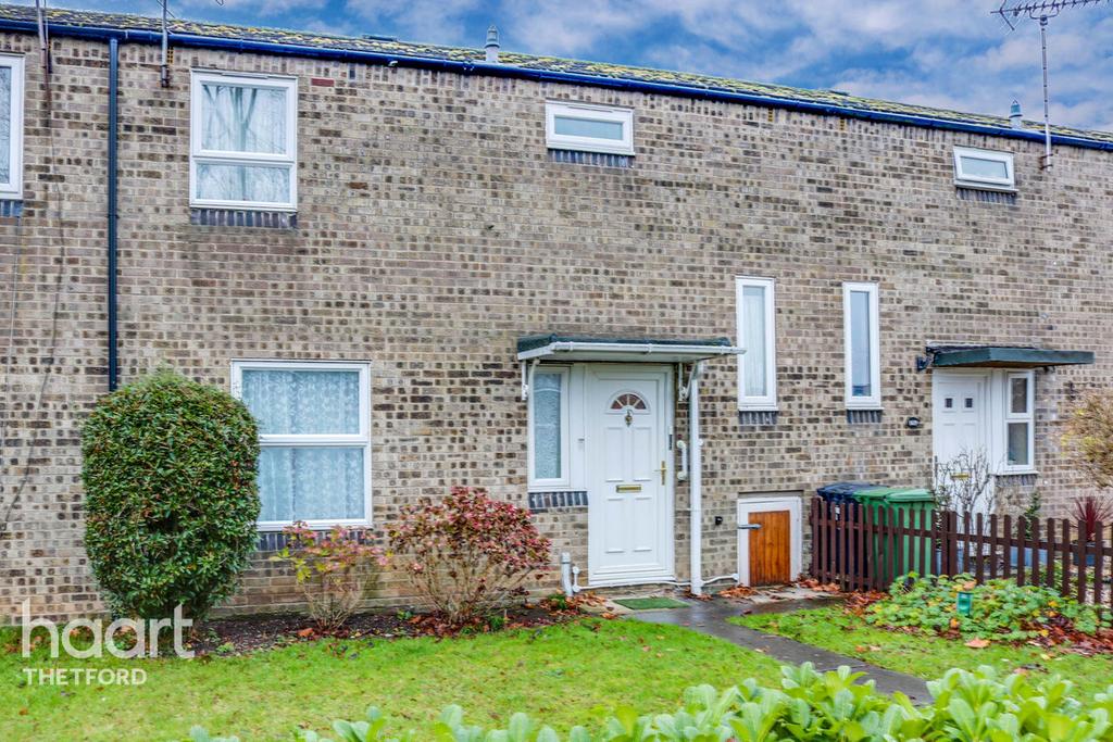 Fairfields, Thetford 3 bed terraced house £175,000