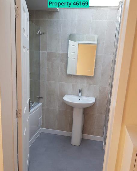 Enter bathroom