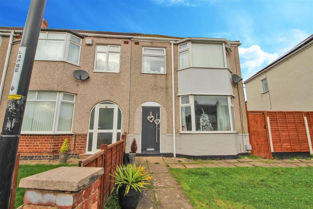 Rothesay Avenue, Coventry 3 bed end of terrace house £180,000