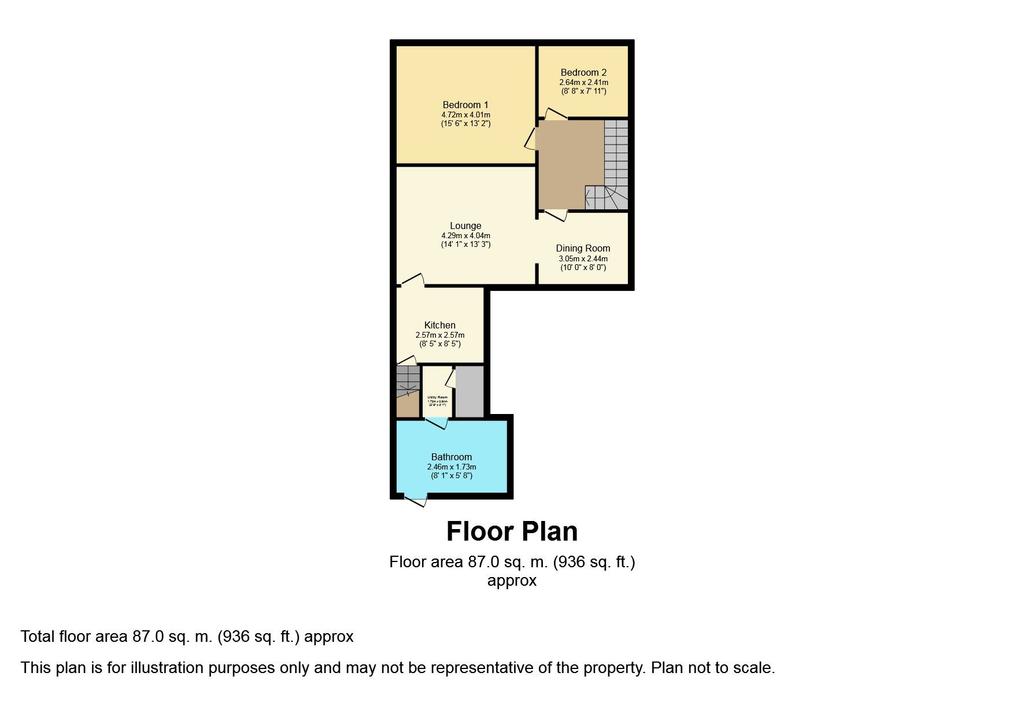 Wellesley Street, Jarrow, Tyne and... 2 bed flat £90,950