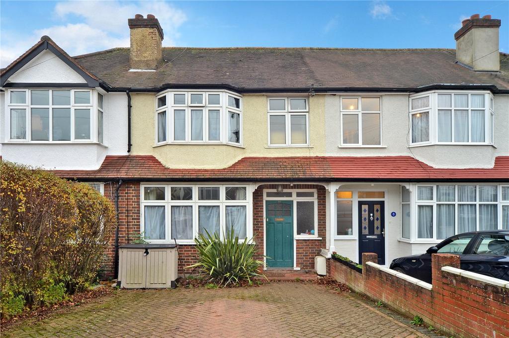 Braemar Road, Worcester Park, KT4 3 bed terraced house £1,700 pcm (£