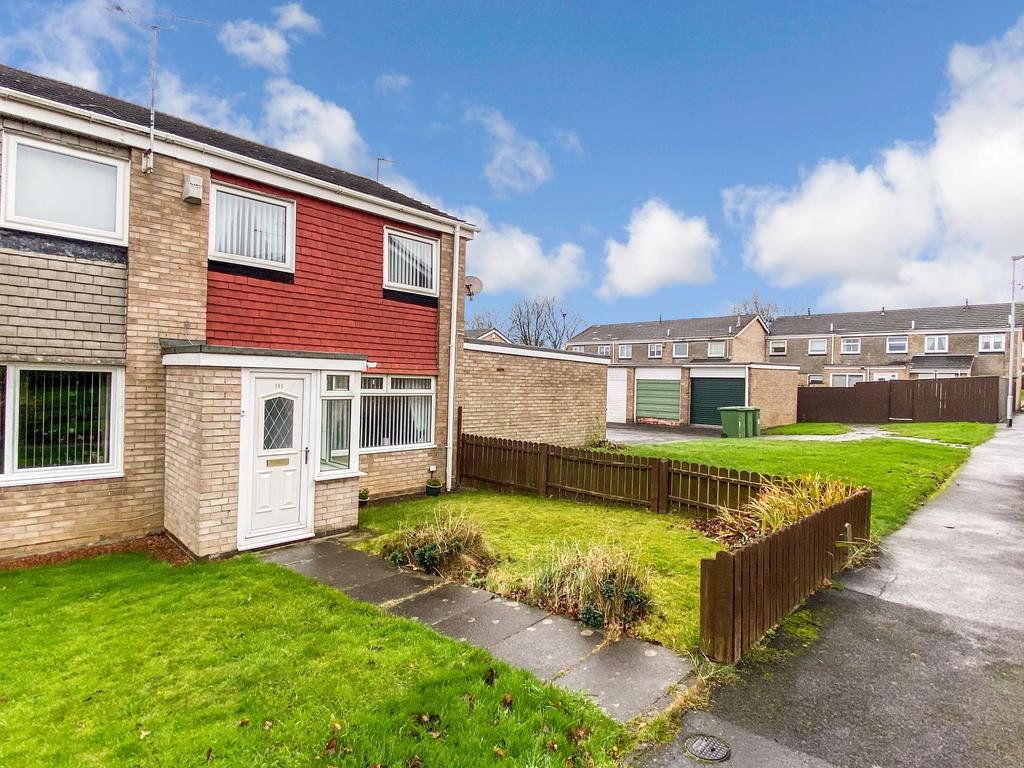Newlyn Drive, Cramlington, Northumberland, NE23 1RS 3 bed terraced