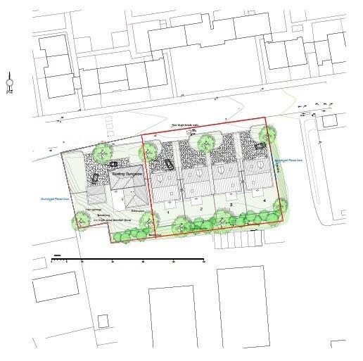 Proposed Plan For Housing &amp; Bungalow