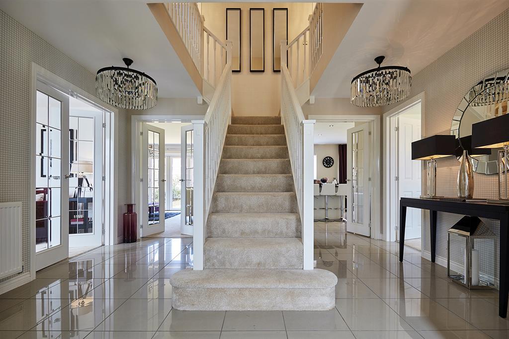 Typical Taylor Wimpey hall