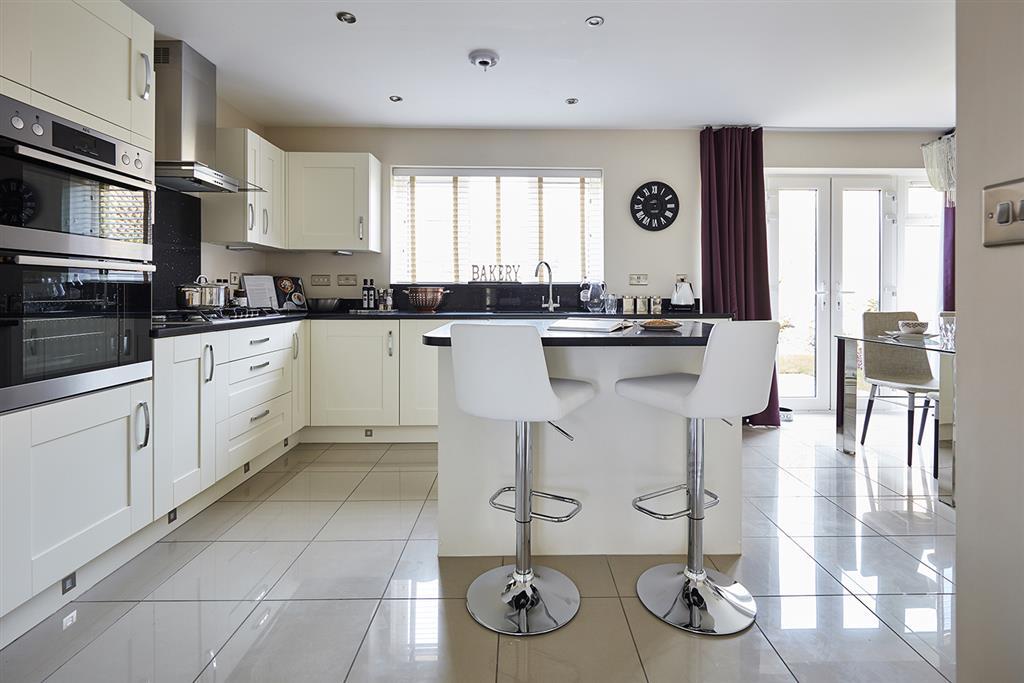 Typical Taylor Wimpey kitchen