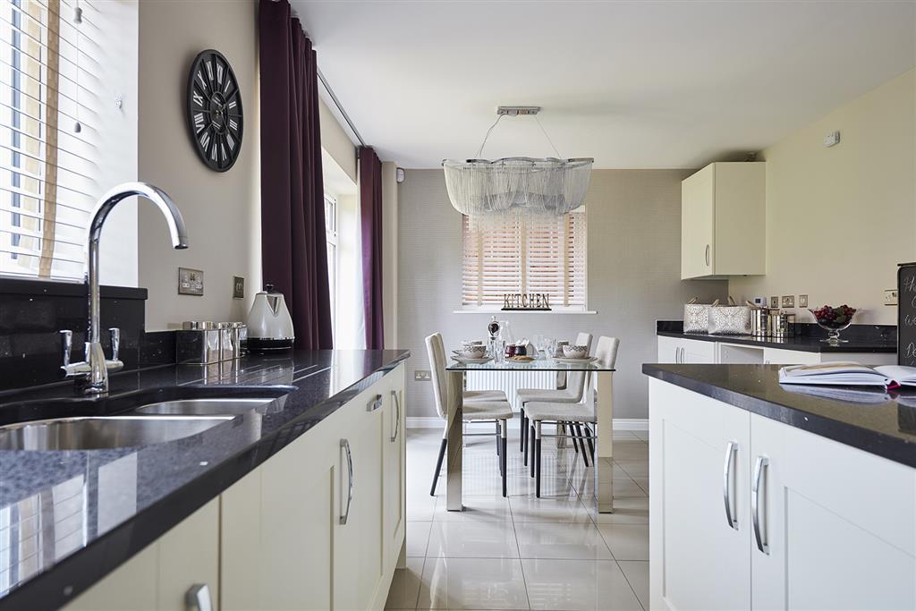 Typical Taylor Wimpey dining room