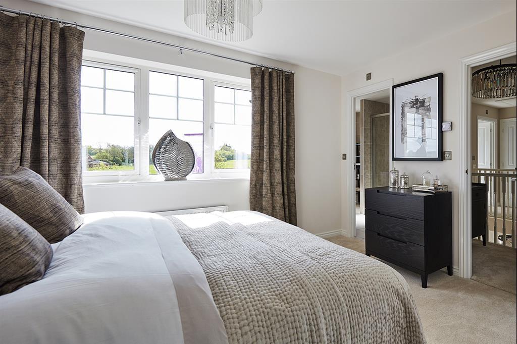 Typical Taylor Wimpey bedroom