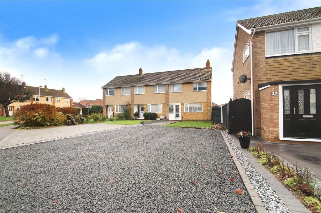 Campbell Drive, Rustington, Littlehampton 3 bed end of terrace house