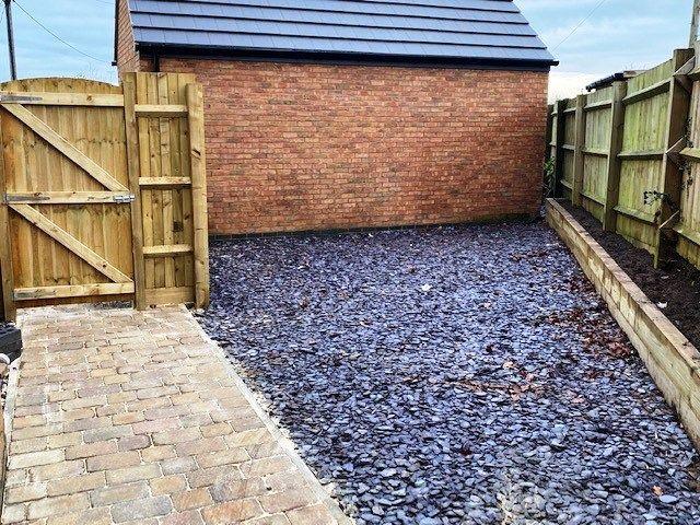 Rear garden