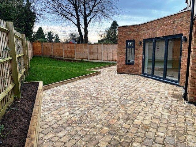 Rear garden