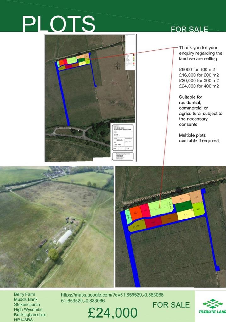 Road, Stokenchurch, High Buckinghamshire HP14 Land for