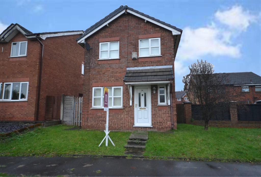 Woodhouse Drive, Springfield, Wigan, WN6 3 bed detached house £150,000
