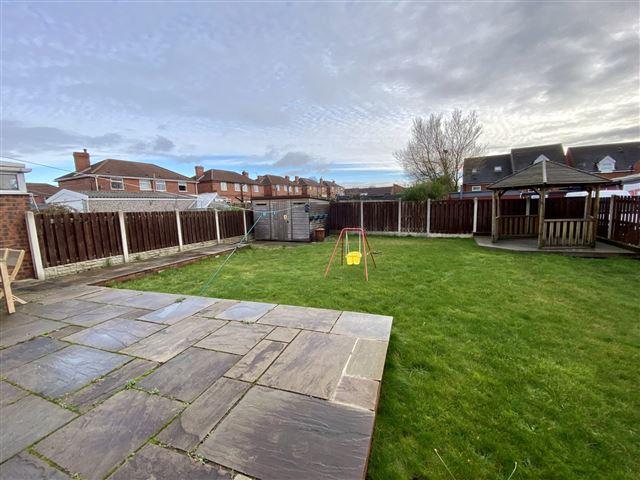Rear garden