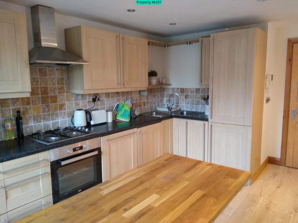 Open plan kitchen