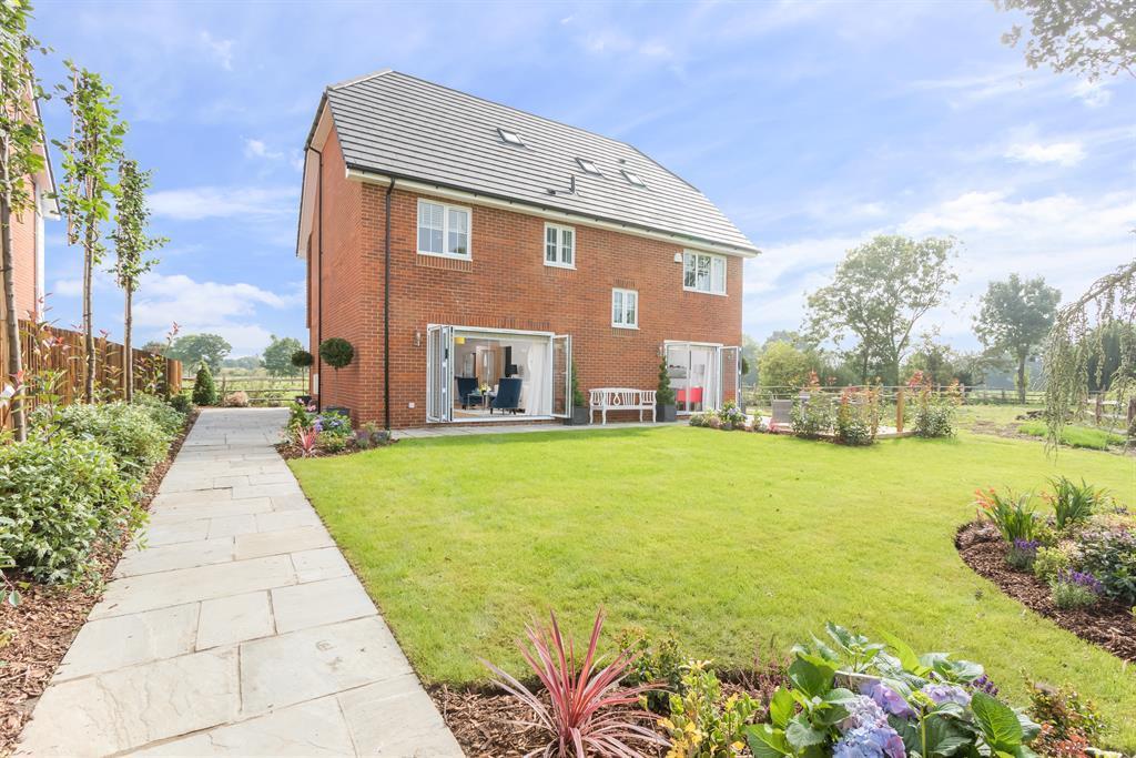 Plot 14 rear garden