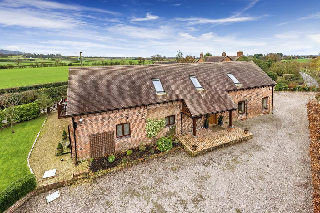 Charlton, Telford, Shropshire, TF6 5EU. 4 bed barn conversion £645,000