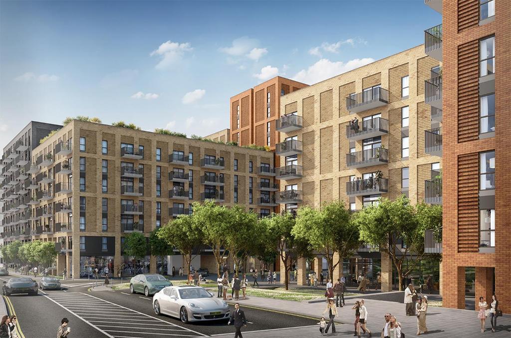 Barking Wharf Square, Barking, IG11 2 bed flat £1,635 pcm (£377 pw)